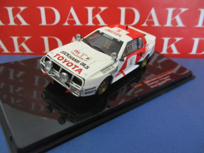 Die cast 1/43 Modellino Auto Toyota Celica TwinCam Turbo Rally Safari 1984 - immagine 2