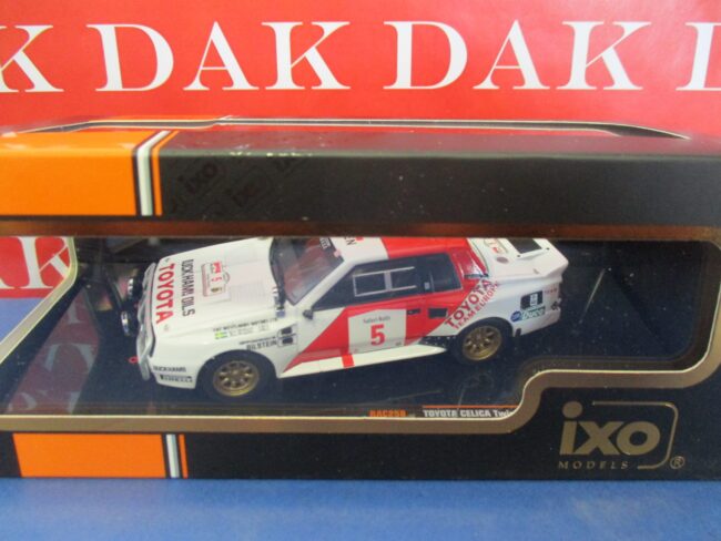 Die cast 1/43 Modellino Auto Toyota Celica TwinCam Turbo Rally Safari 1984 - immagine 4