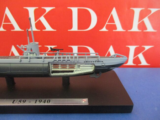 Die cast 1/350 Modellino Sottomarino Submarine U-Boot U-59 1939 Germany - immagine 2