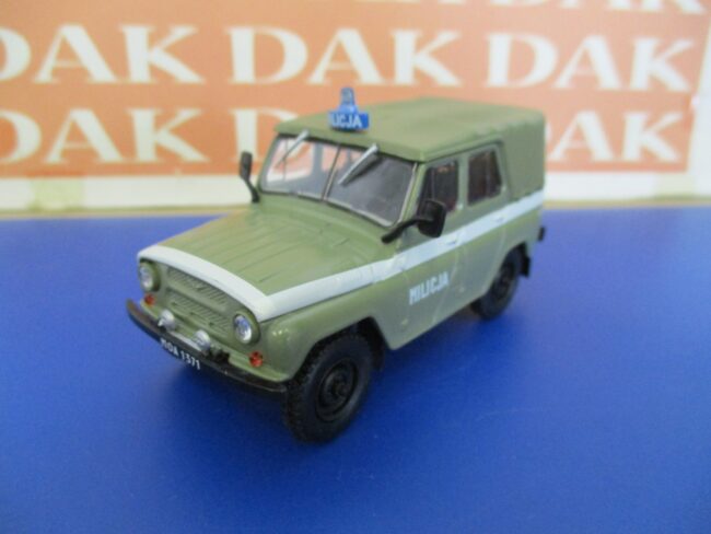 Die cast 1/43 Modellino Auto Jeep Polizia Police UAZ 469 Milizia by Ist