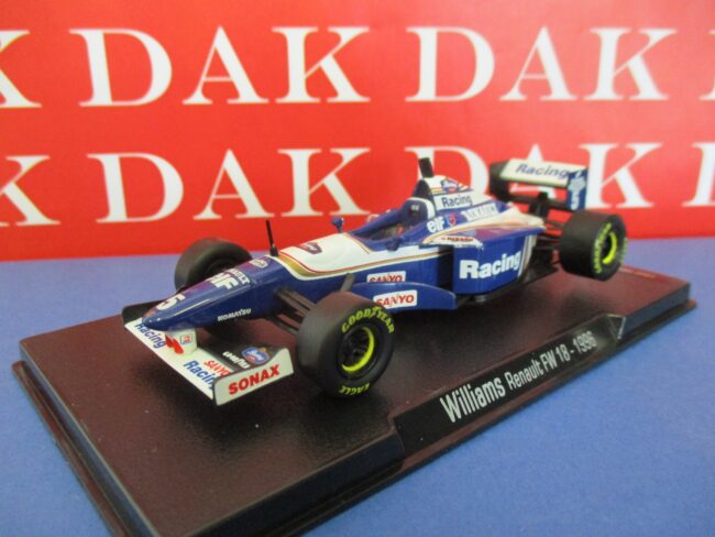 Die cast 1/43 Modellino Auto F1 Williams Renault FW 18 - 1996 D. Hill