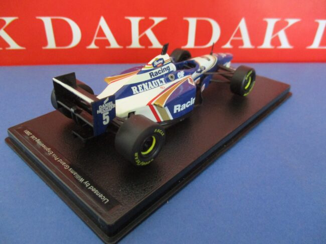 Die cast 1/43 Modellino Auto F1 Williams Renault FW 18 - 1996 D. Hill - immagine 3