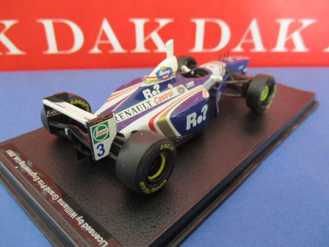 Die cast 1/43 Modellino Auto F1 Williams Renault FW19 1997 J. Villeneuve - immagine 3