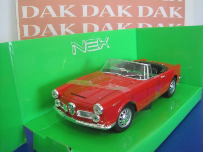 Die cast 1/24 Alfa Romeo Spider 2600 1960 by Welly - immagine 3