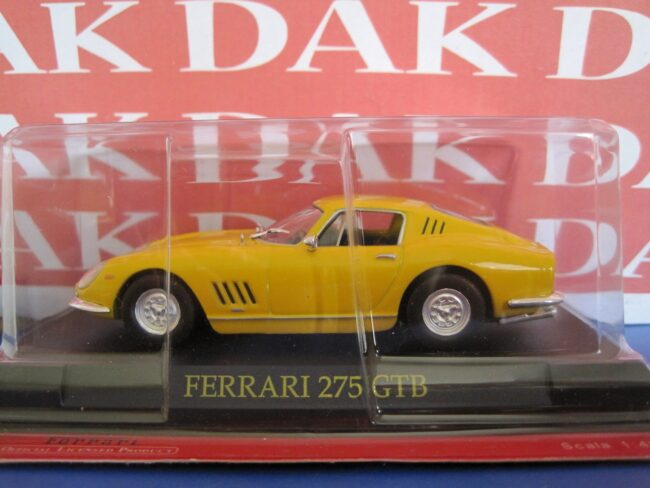 Die cast 1/43 Modellino Auto Ferrari 275 GTB gialla