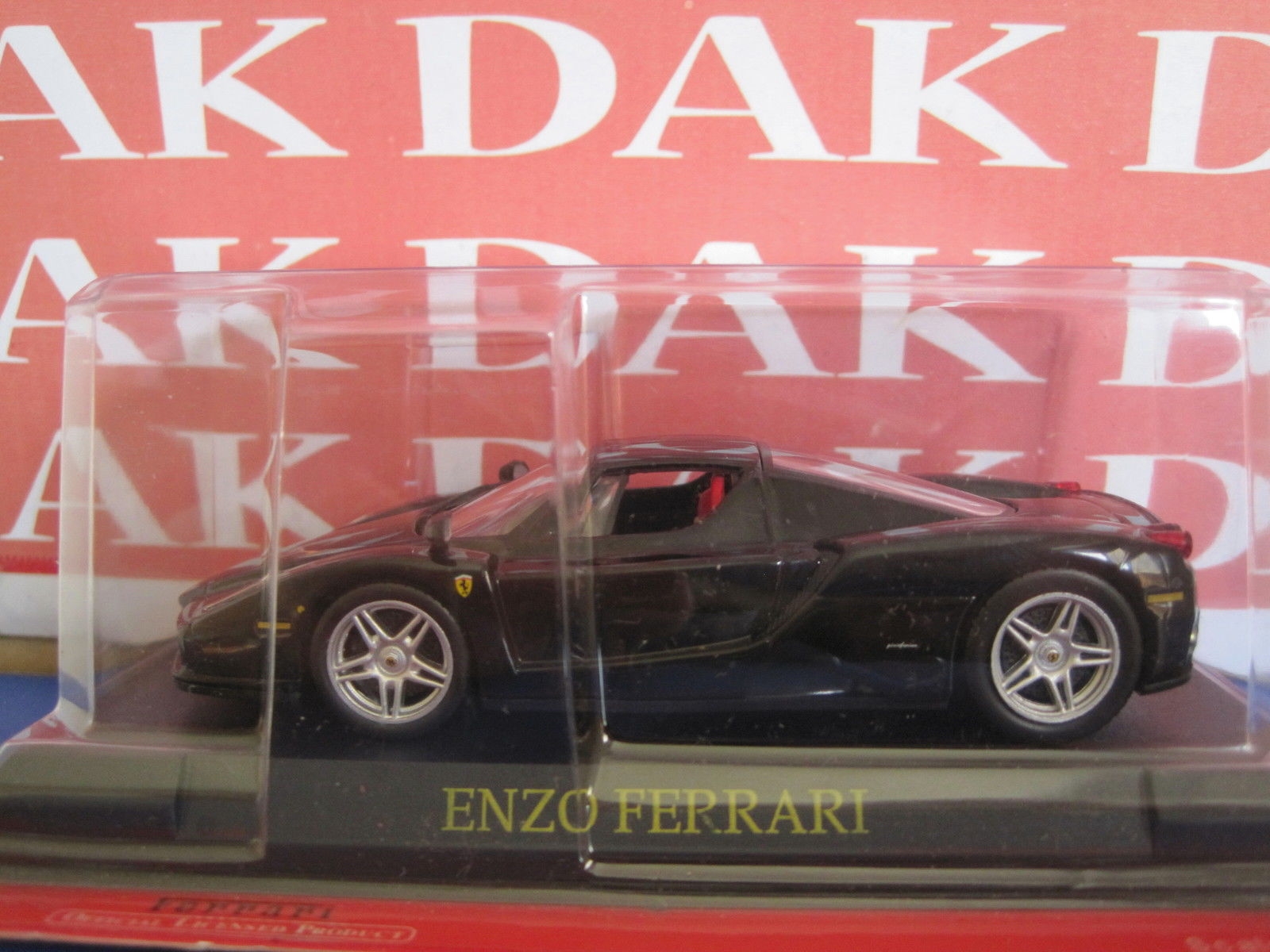 Die cast 1/43 Modellino Auto Ferrari Enzo Ferrari Black HB - Dak Mantova sas