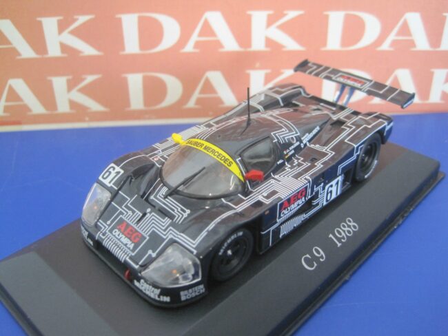 Die cast 1/43 Mercedes Sauber C9 AEG Olympia N61 1988 by Ixo