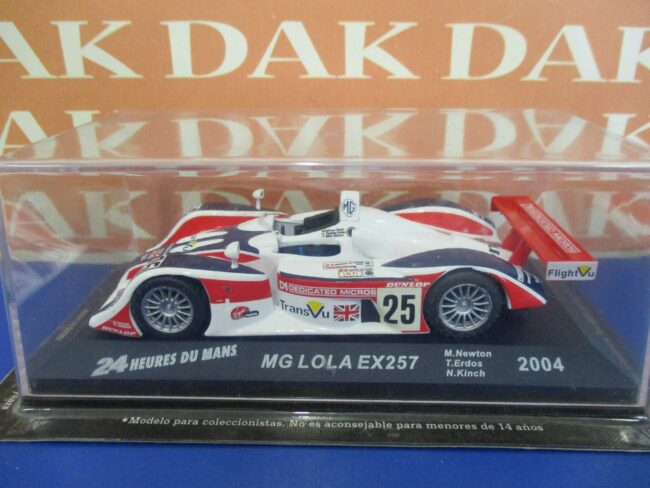 Die cast 1/43 MG Lola EX 257 24H Le Mans 2004