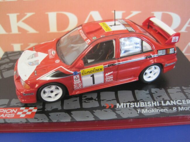 Die cast 1/43 Mitsubishi Lancer Evo VI RMC 1999 T.Makinen by Ixo