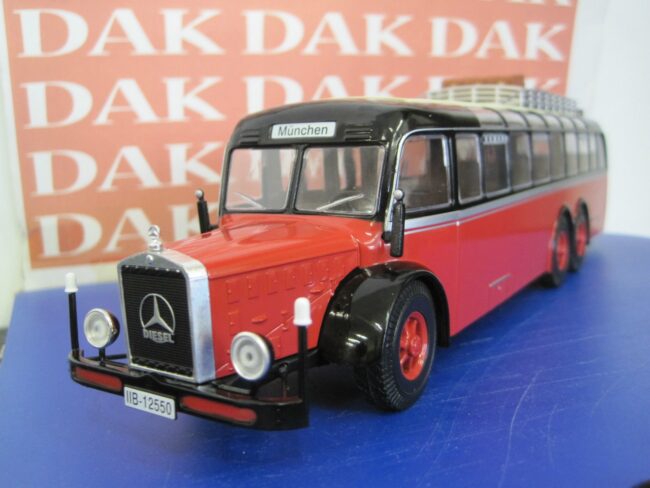 Die cast 1/43 Modellino Pullman Autobus Mercedes-Benz 0 10000 1938 - immagine 3