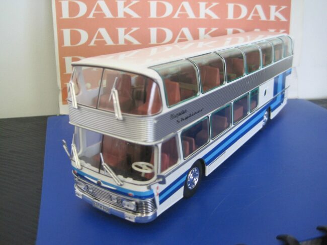 Die cast 1/43 Modellino Pullman Autobus Neoplan NH 22 Skyliner 1983 Germany - immagine 3