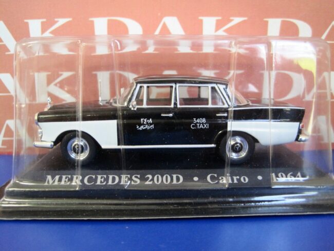 Die cast 1/43 Taxi Mercedes 200 D - Cairo