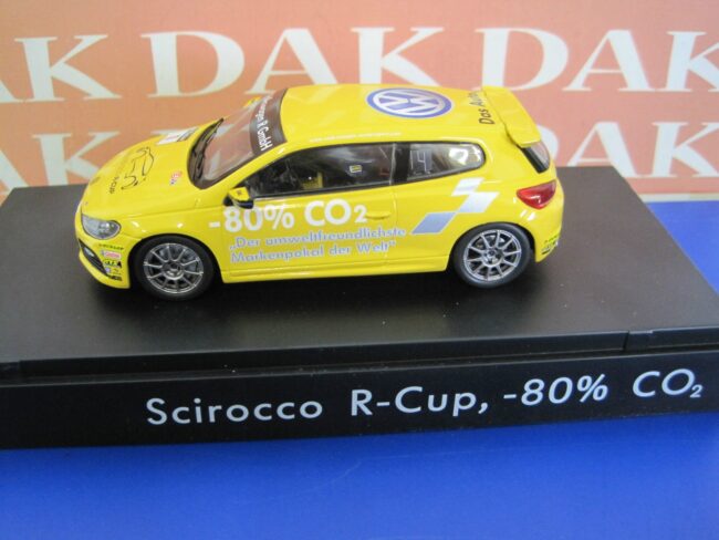 Die cast 1/43 Volkswagen Scirocco R-Cup -80% CO2