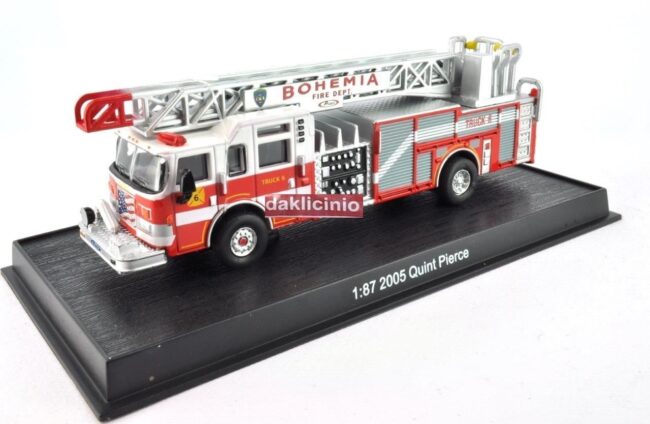 Die cast 1/87 Pompieri Feuerwehrmann Quint Pierce 2005 (USA) N44  by Del Prado