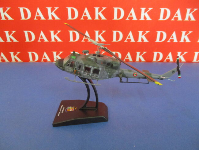 Die cast 1/100 Modellino Elicottero Helicopter AB-212 ICO 9 Stormo 21 Gruppo