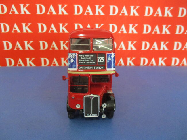 Die cast 1/43 Modellino Pullman Autobus AEC Regent III RT London 1963 - immagine 4