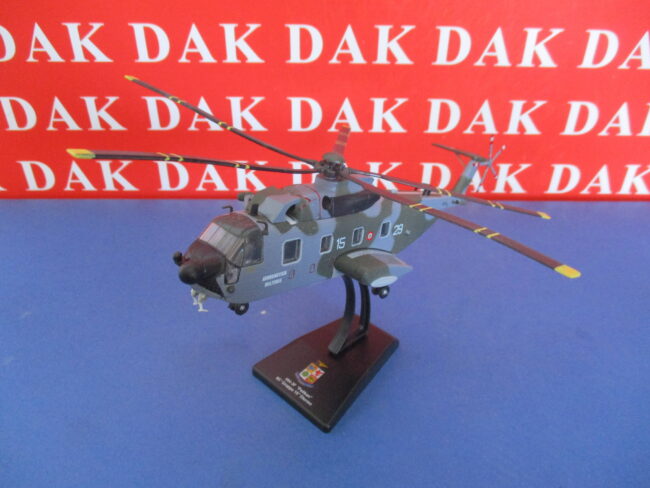 Die cast 1/100 Modellino Elicottero Helicopter Agusta Sikorsky HH-3F Pelikan - immagine 2