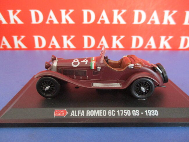 Die cast 1/43 Modellino Auto Alfa Romeo 6C 1750 GS Mille Miglia 1930 T. Nuvolari