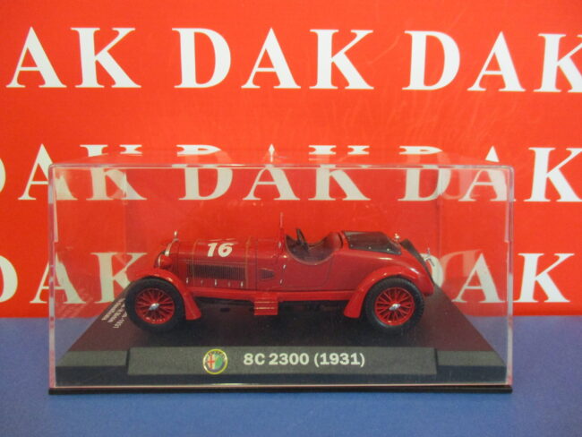 Die cast 1/43 Modellino Auto Alfa Romeo 8C 2300 24H Le Mans 1931 - immagine 4