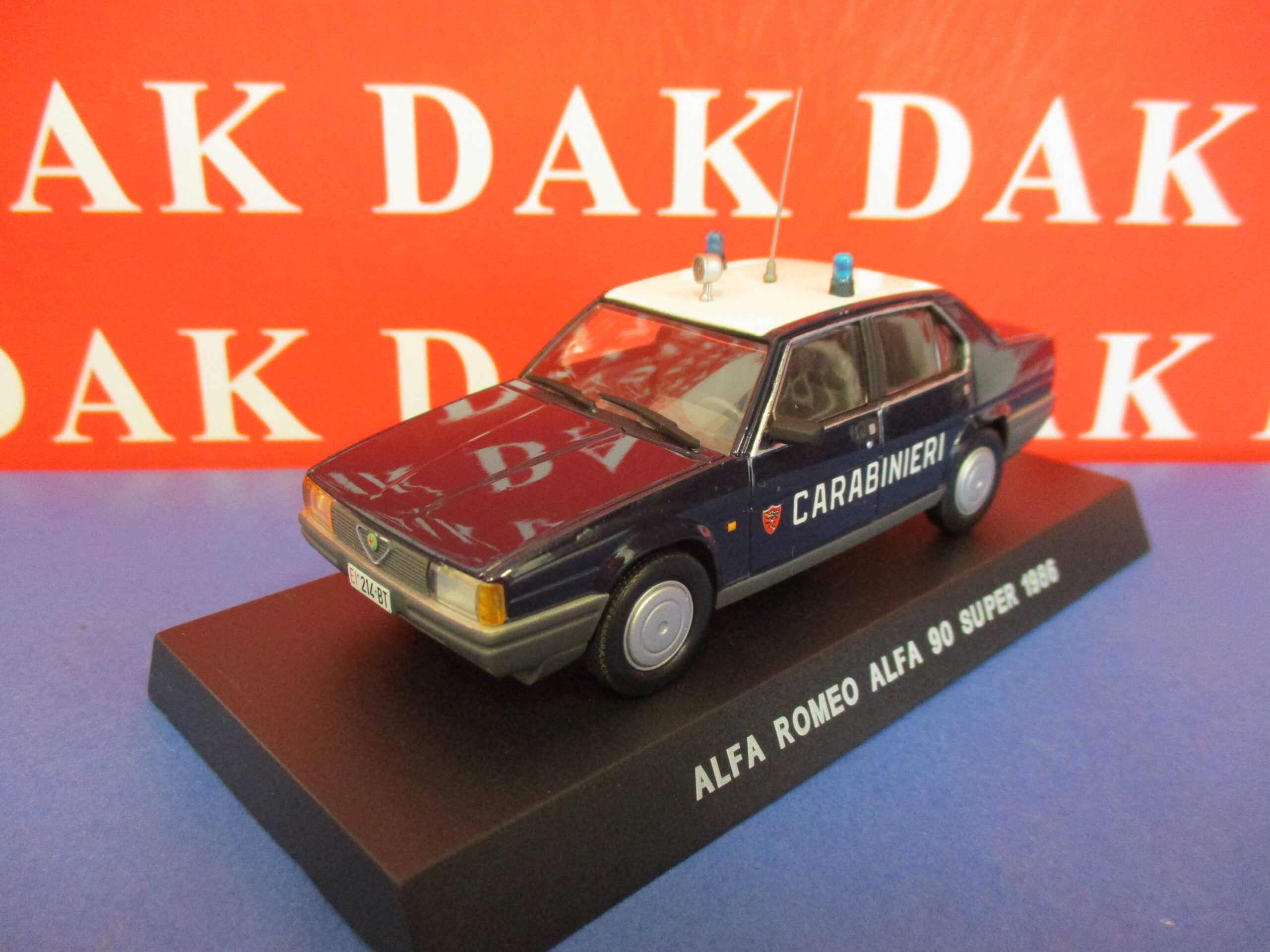 Die cast 1/43 Modellino Auto Carabinieri Alfa Romeo Giulia Super