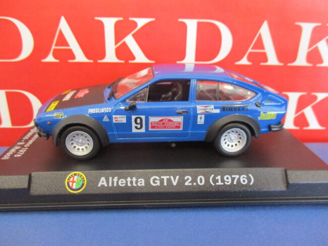 Die cast 1/43 Modellino Auto Alfa Romeo Alfetta GTV 2.0 Rally Sanremo 1978 - immagine 2