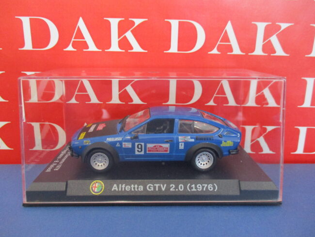 Die cast 1/43 Modellino Auto Alfa Romeo Alfetta GTV 2.0 Rally Sanremo 1978 - immagine 4