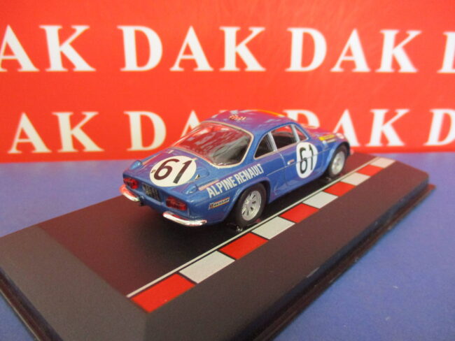 Die cast 1/43 Modellino Auto Alpine Renault A110 24H Le Mans 1968 - immagine 3