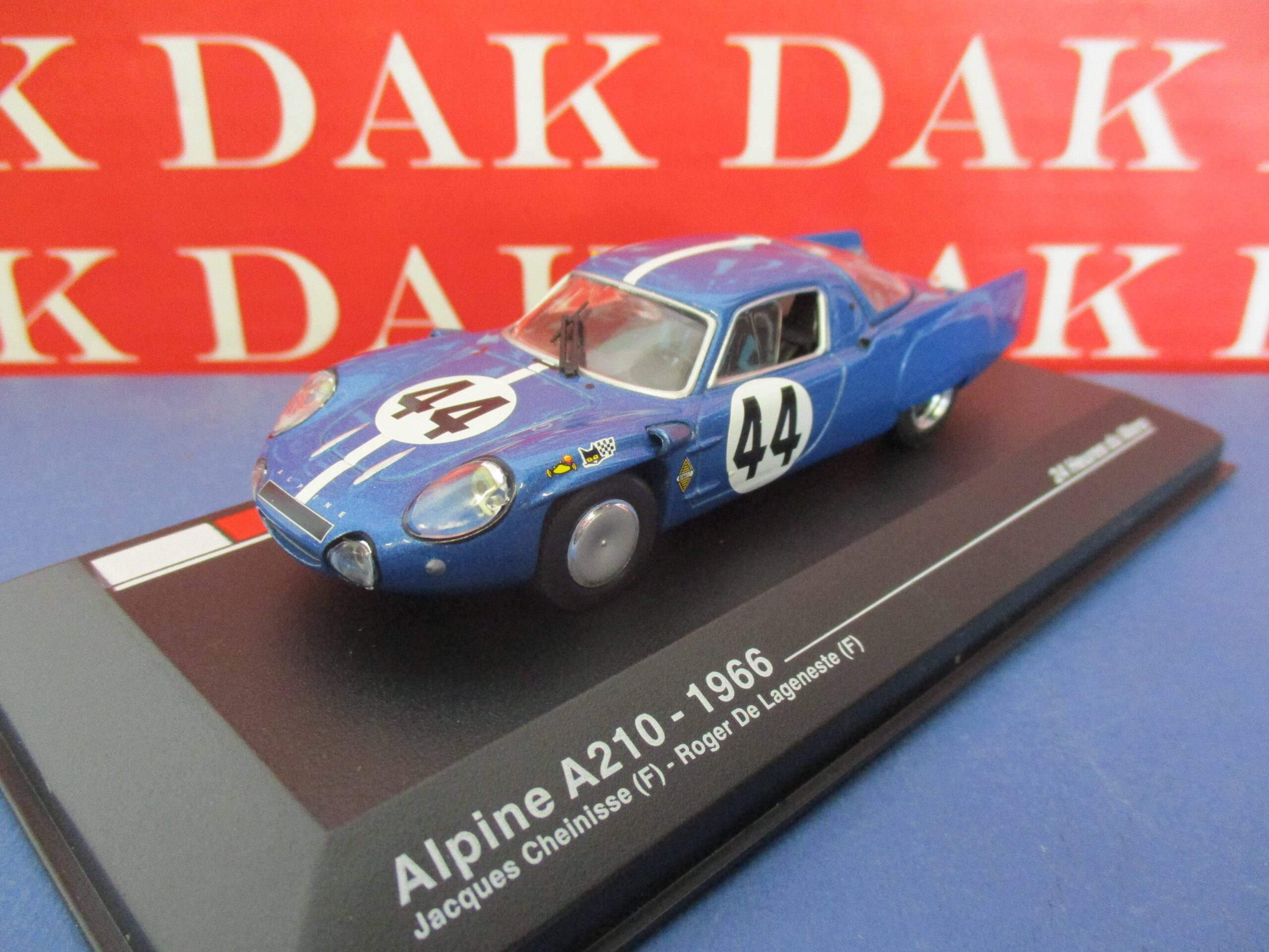 【今月限定】■スパークモデル 1/43 1966 アルピーヌA210 #47 ルマン24h レーシングカー