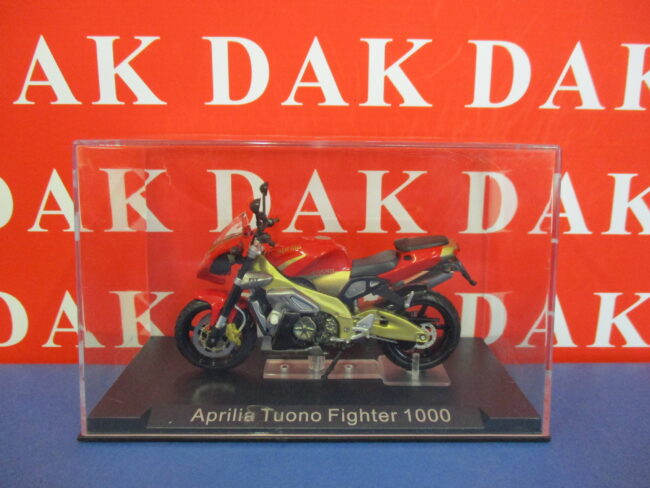 Die cast 1/24 Modellino Moto Aprilia Tuono Fighter 1000 - immagine 4