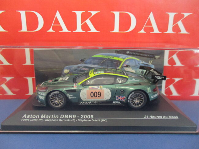 Die cast 1/43 Modellino Auto Aston Martin DBR9 N009 24H Le Mans 2006 P. Lamy - immagine 4