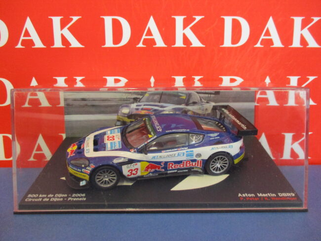 Die cast 1/43 Modellino Auto Aston Martin DBR9 Red Bull 500km de Dijon 2006 - immagine 4