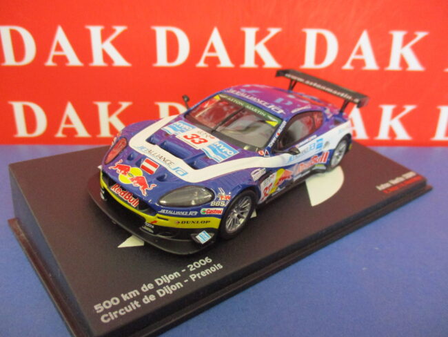 Die cast 1/43 Modellino Auto Aston Martin DBR9 Red Bull 500km de Dijon 2006 - immagine 2