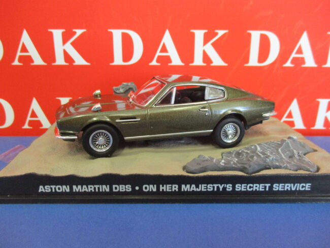 Die cast 1/43 Modellino Auto 007 James Bond Aston Martin DBS On Her Majesty