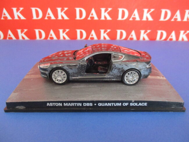 Die cast 1/43 Modellino Auto 007 James Bond Aston Martin DBS Crash Car Quantum