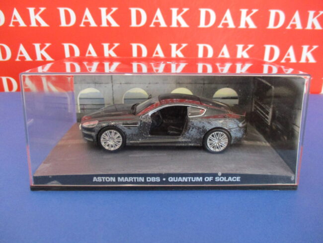 Die cast 1/43 Modellino Auto 007 James Bond Aston Martin DBS Crash Car Quantum - immagine 4