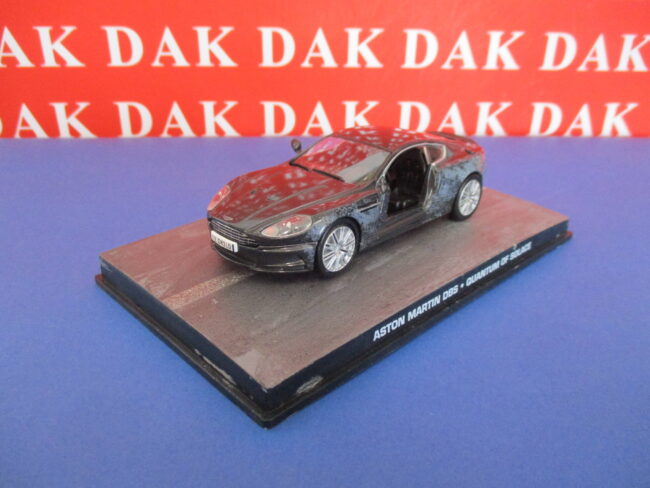 Die cast 1/43 Modellino Auto 007 James Bond Aston Martin DBS Crash Car Quantum - immagine 2