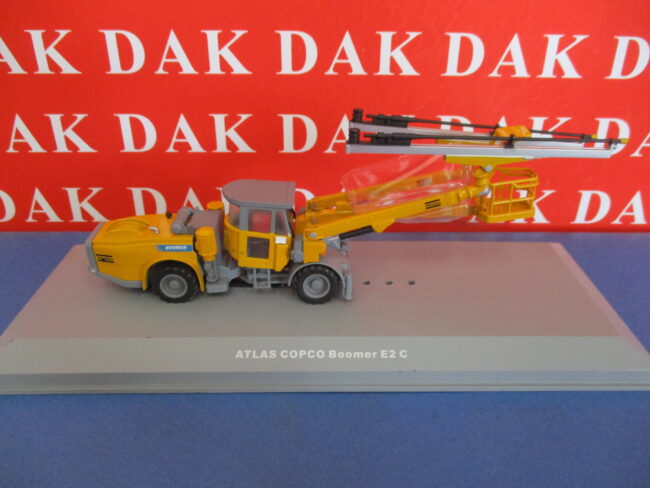 Die cast 1/72 Modellino Escavatore Atlas COPCO Boomer E2 C