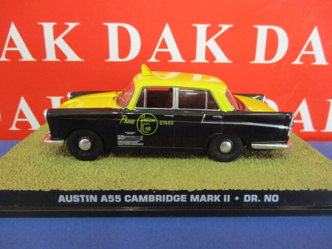 Die cast 1/43 Modellino Auto 007 James Bond Taxi Austin A55 Cambridge MKII Dr.NO - immagine 2