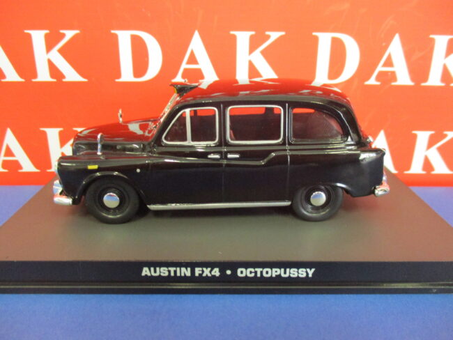 Die cast 1/43 Modellino Auto 007 James Bond Taxi Austin FX4 - Octopussy