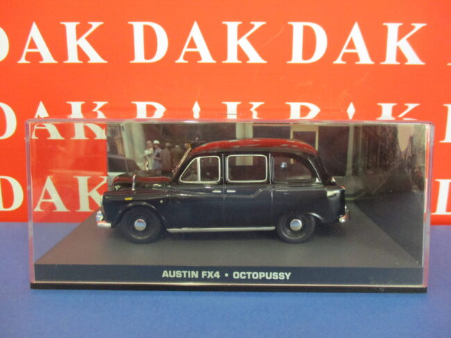 Die cast 1/43 Modellino Auto 007 James Bond Taxi Austin FX4 - Octopussy - immagine 4