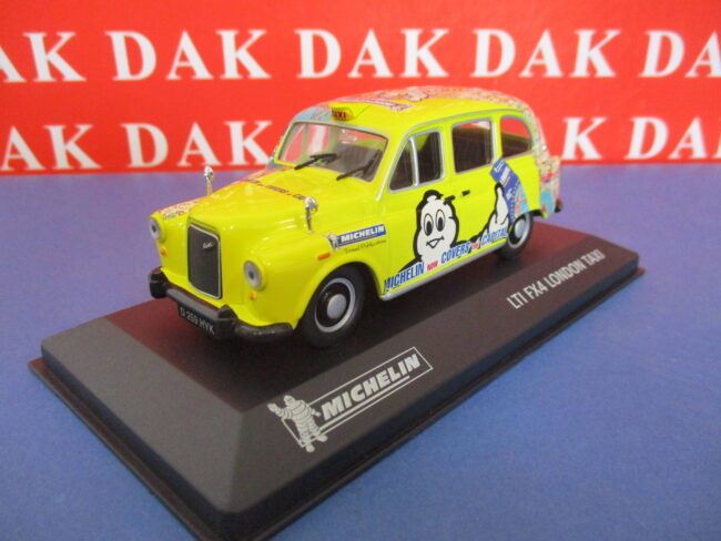 Die cast 1/43 Modellino Auto Taxi London Austin LTI FX4 Michelin - immagine 2