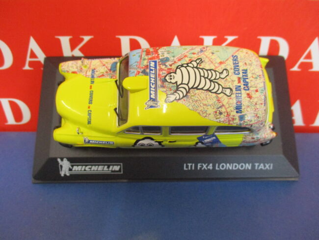 Die cast 1/43 Modellino Auto Taxi London Austin LTI FX4 Michelin - immagine 5