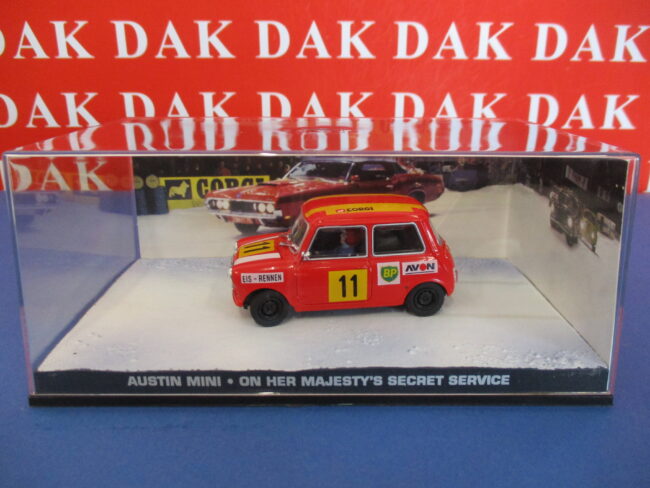 Die cast 1/43 Modellino Auto 007 James Bond Austin Mini Cooper On Her Majesty's - immagine 4