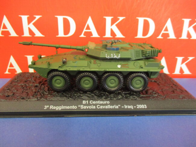 Die cast 1/72 Modellino Carro Armato Tank B1 Centauro 3 Reg. Savoia Cavalleria