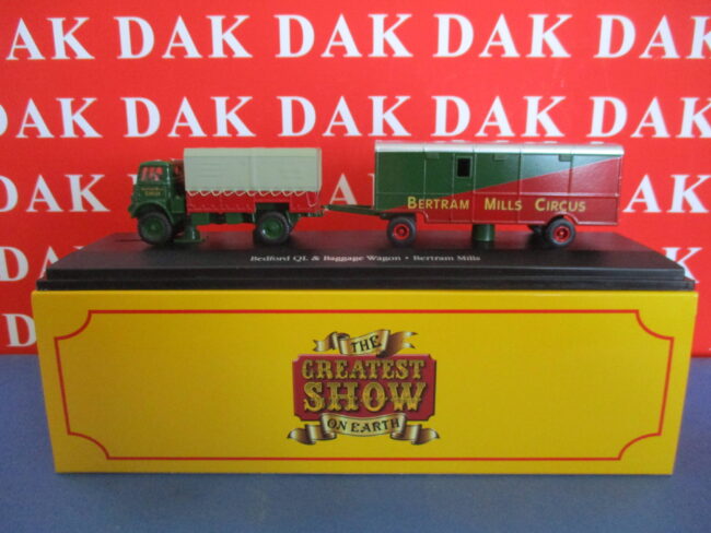 Die cast 1/76 Modellino Camion Bedford QL - Baggage Wagon Bertram Mills Circus - immagine 4