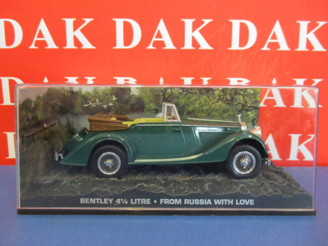 Die cast 1/43 Modellino Auto 007 James Bond Bentley 4 1/4 From Russia with Love - immagine 4