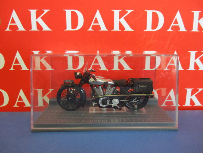 Die cast 1/24 Modellino Moto Brought Superior SS100 1926 - immagine 4