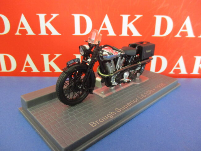 Die cast 1/24 Modellino Moto Brought Superior SS100 1926 - immagine 2