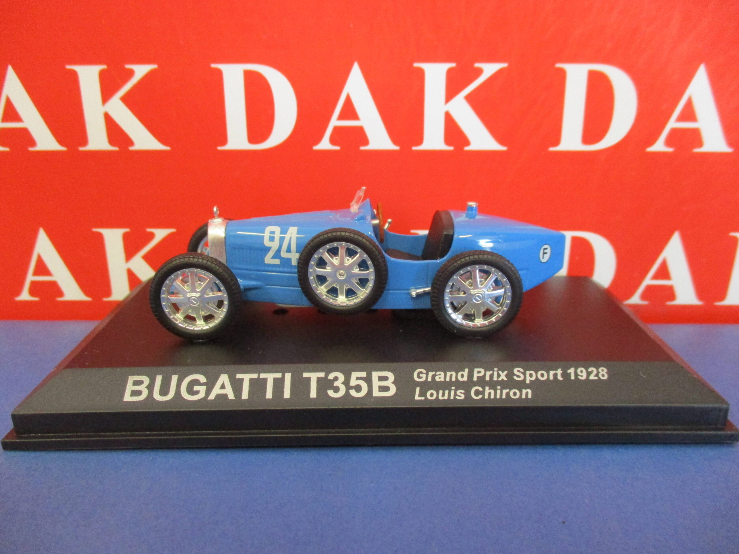 Die cast 1/43 Modellino Auto F1 Bugatti T35B Gran Prix 1928 L. Chiron