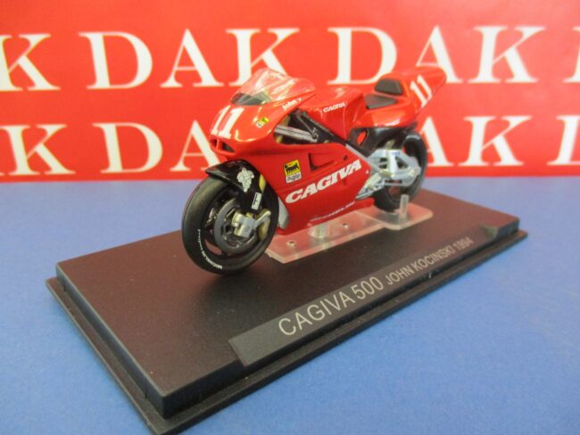 Die cast 1/24 Modellino Moto GP Cagiva 500 John Kocinski 1994 - immagine 2